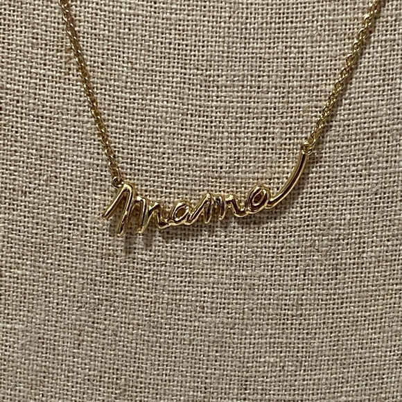Stella Dot Mama Necklace Gold 